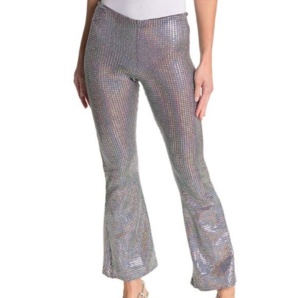 Petite Topshop Disco Pants Size 4 - Picture 1 of 4